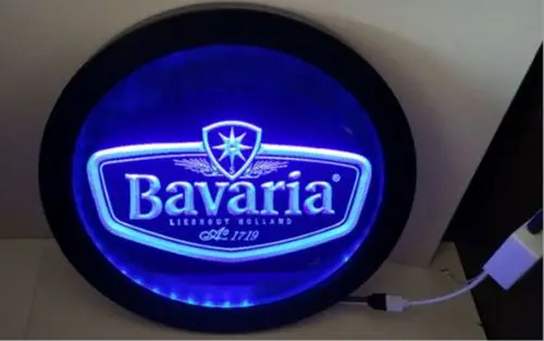 b45 Bavaria RGB led Multi Color wireless control beer bar pub club neon light sign Special gift | Дом и сад