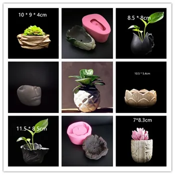 3D Clay Planter Silicone pot Mold Concrete Desktop flowerpot molds for Cement Handmade Vase Mould
3D Clay Planter Silicone pot Mold Concrete Desktop flowerpot molds for Cement Handmade Vase Mould