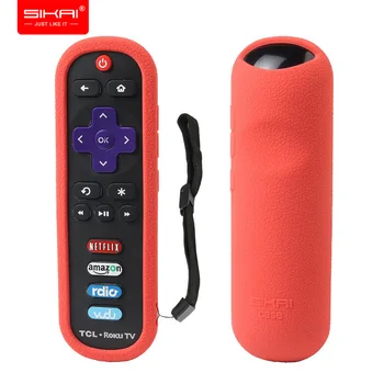 TCL Roku RC280 3600R Remote Control Case SIKAI Silicone Shockproof Protective Cover RoHS Tested Material Skin-Friendly Anti-Lost
TCL Roku RC280 3600R Remote Control Case SIKAI Silicone Shockproof Protective Cover RoHS Tested Material Skin-Friendly Anti-Lost