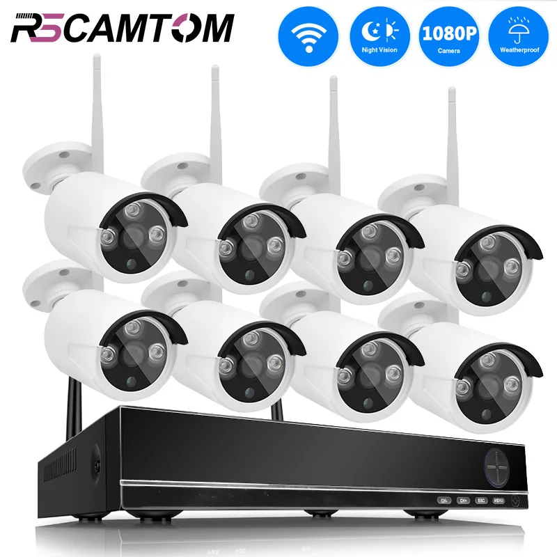 CCTV 8CH HD 1080P Security System IP Camera Wireless Kit Outdoor 2MP Surveillance WiFi NVR Kit XMeye Video Monitor Night Vision
CCTV 8CH HD 1080P Security System IP Camera Wireless Kit Outdoor 2MP Surveillance WiFi NVR Kit XMeye Video Monitor Night Vision