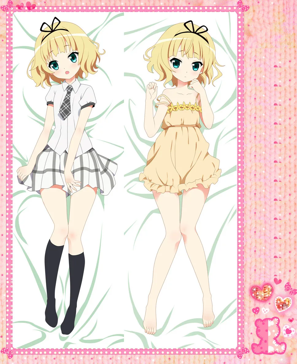 Anime Cartoon Is the order a rabbit Double Bolster Hugging Pillow Case Pillow Cover Pillowcase Peach Skin 2 Way No.56039
Anime Cartoon Is the order a rabbit Double Bolster Hugging Pillow Case Pillow Cover Pillowcase Peach Skin 2 Way No.56039