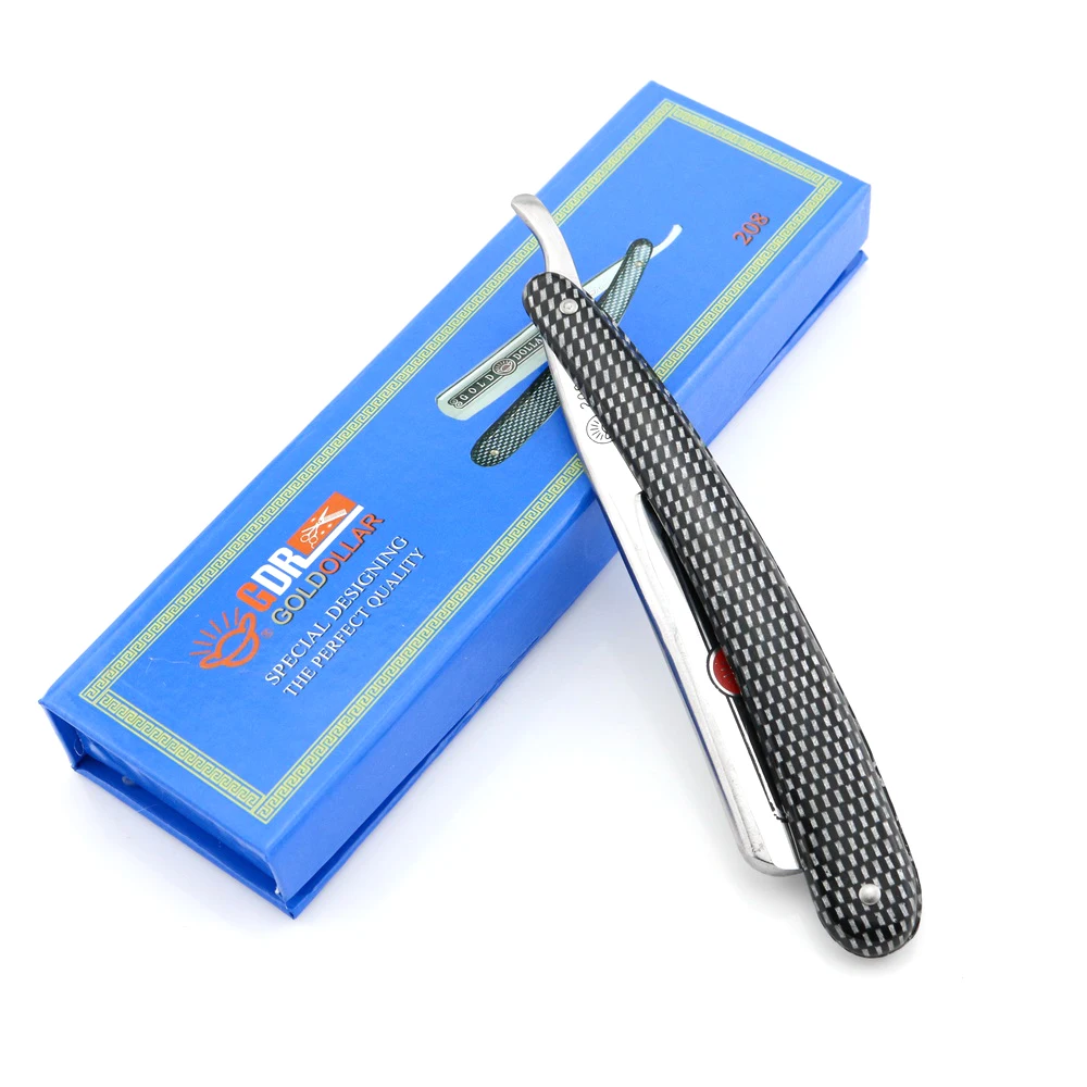 Straight Razor Folding razor Shaving razors Gold dollar High-level stainless steel blade Model 208 with gift box 10 PCS/LOT NEW
Straight Razor Folding razor Shaving razors Gold dollar High-level stainless steel blade Model 208 with gift box 10 PCS/LOT NEW