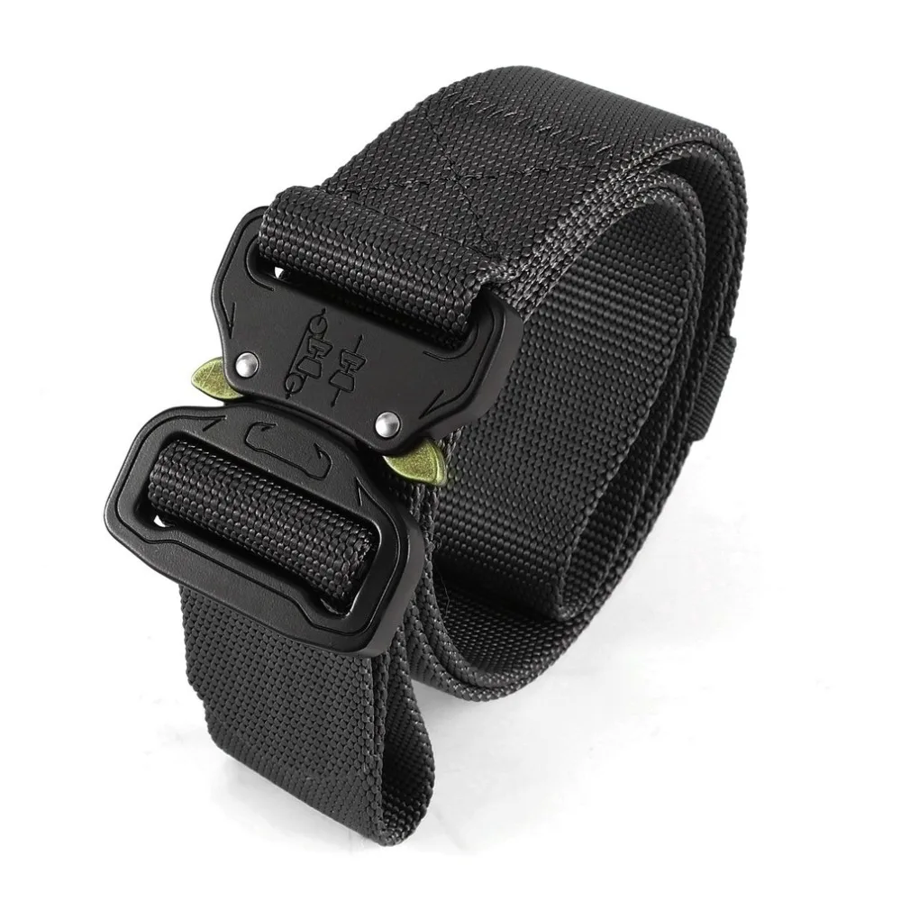 Men Adjustable Military Belt Safety Harness Heavy Duty Soldier Combat Tactical Belts Nylon Waistband with Automatic Buckle DA3
Men Adjustable Military Belt Safety Harness Heavy Duty Soldier Combat Tactical Belts Nylon Waistband with Automatic Buckle DA3