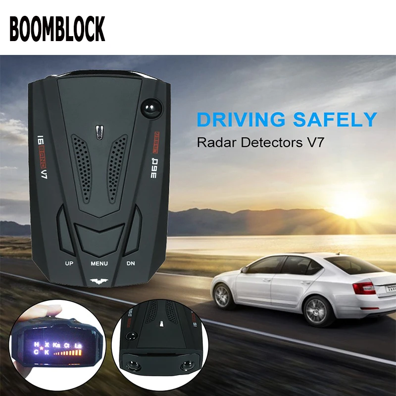 BOOMBLOCK Car Radar Detector Gps Led Light 16 Band Voice Alert For Audi A4 A3 A6 C6 B7 B8 B5 Q5 Seat Leon Ibiza Skoda Fabia Yeti
BOOMBLOCK Car Radar Detector Gps Led Light 16 Band Voice Alert For Audi A4 A3 A6 C6 B7 B8 B5 Q5 Seat Leon Ibiza Skoda Fabia Yeti