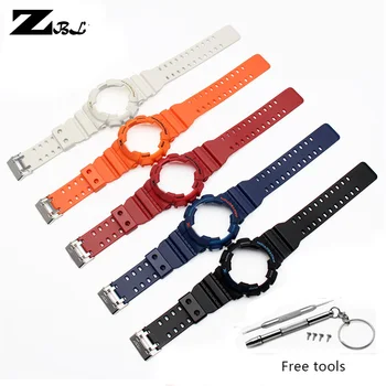 silicon rubber bracelet for casio GW-A1100/GW-4000/GA-1000/G-1400 watch strap Rubber watchband + watch case men wristwatch band
silicon rubber bracelet for casio GW-A1100/GW-4000/GA-1000/G-1400 watch strap Rubber watchband + watch case men wristwatch band