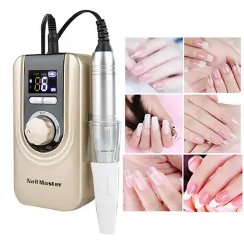 Nails Portable Electric Nail Drill Machine 35000 RPM Rechargeable Manicure Pedicure Machine Nails Accessoires
Nails Portable Electric Nail Drill Machine 35000 RPM Rechargeable Manicure Pedicure Machine Nails Accessoires
