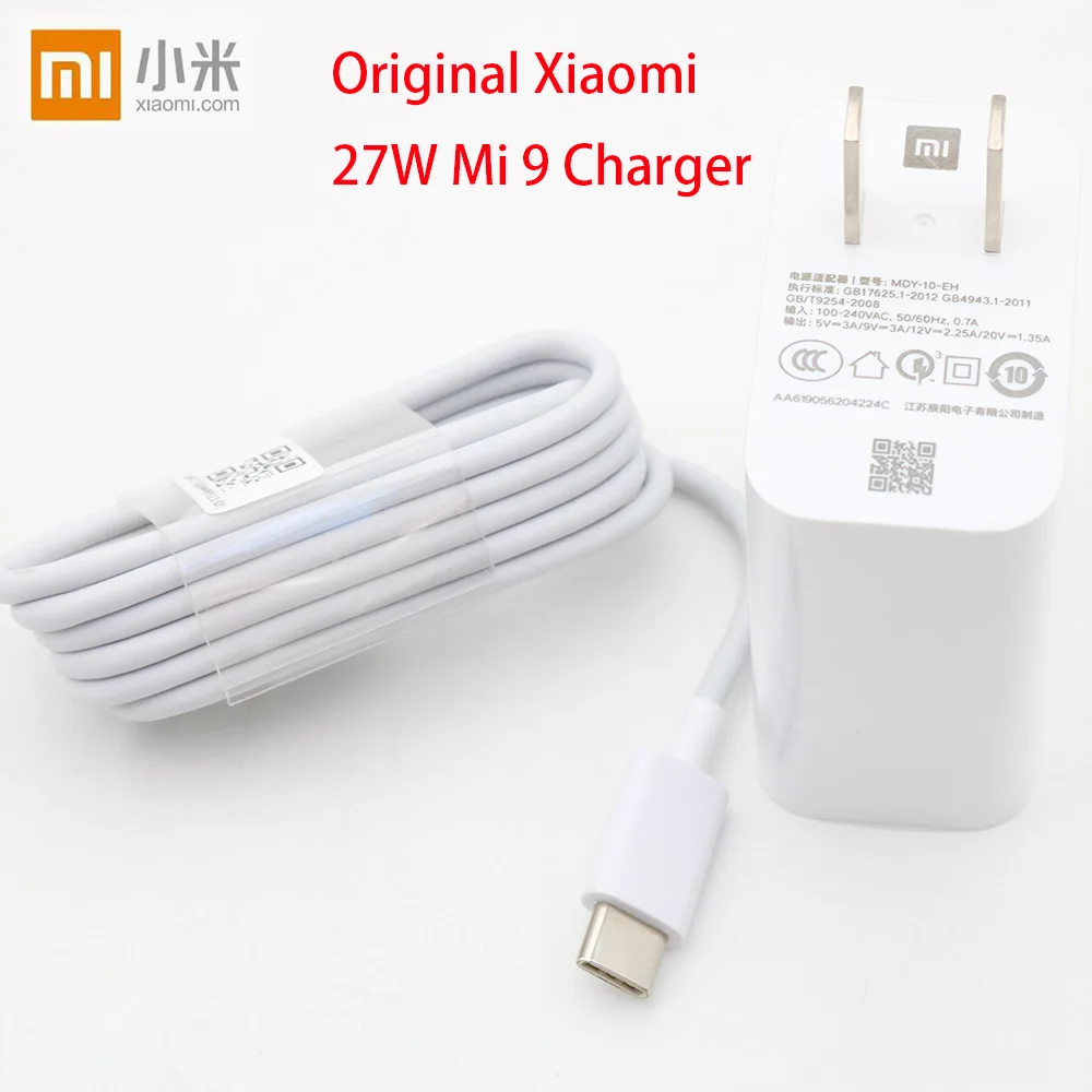 100% Original For xiaomi MI9 fast wall charger QC 4.0 27W fast charger adapter 100cm USB 3.1 data cable for MI 8 7 F1 mix 2 2S 3
100% Original For xiaomi MI9 fast wall charger QC 4.0 27W fast charger adapter 100cm USB 3.1 data cable for MI 8 7 F1 mix 2 2S 3
