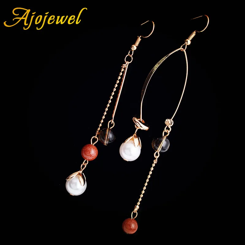 Ajojewel Handmade Simulated Pearl Long Earrings For Women Asymmetric Jewelry Bohemian
Ajojewel Handmade Simulated Pearl Long Earrings For Women Asymmetric Jewelry Bohemian