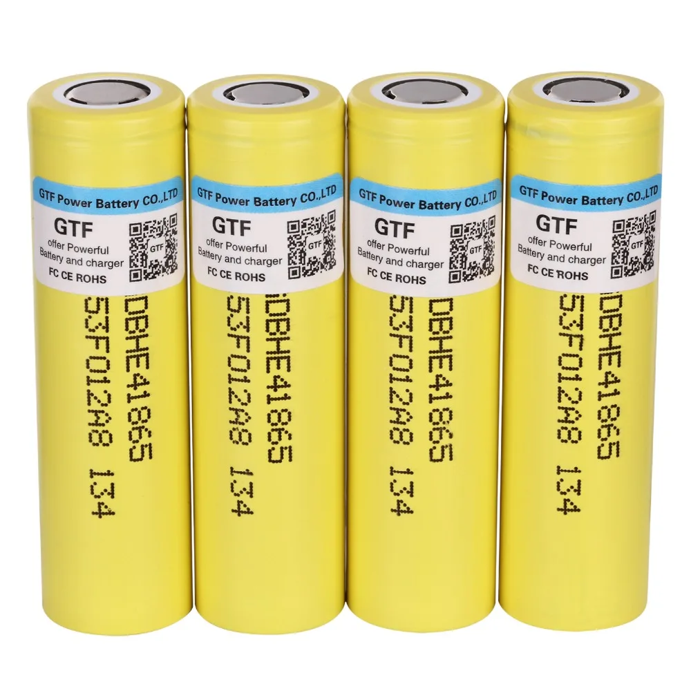 100% Оригинал 3 7 V 18650 батарея HE4 2500mAh литий-ионный аккумулятор аккумуляторные
