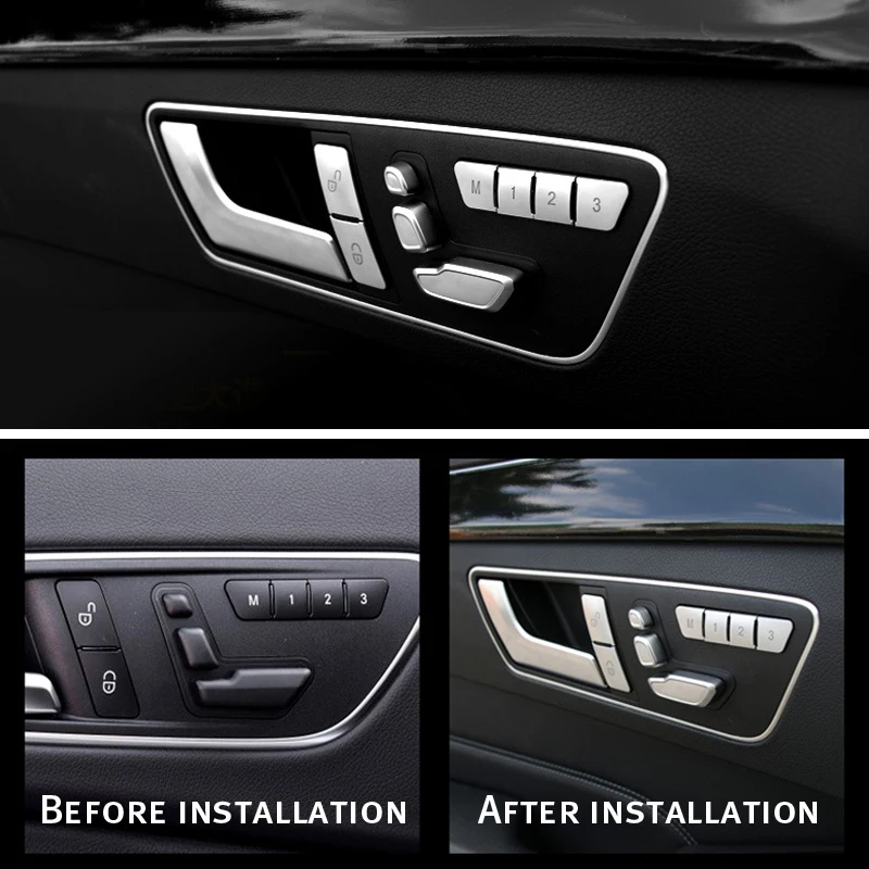 Car Styling Seat Adjust Button Cover Sitcker For Mercedes Benz A B C E Class W204 W212 GLA X156 Cla C117 GLE W166 ML GL GLS X166
Car Styling Seat Adjust Button Cover Sitcker For Mercedes Benz A B C E Class W204 W212 GLA X156 Cla C117 GLE W166 ML GL GLS X166
