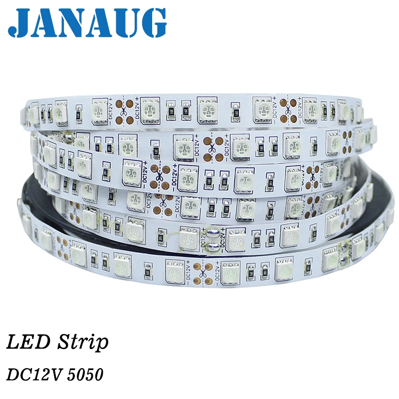 LED Strip 5050 DC12V 60LEDs/m 5m/lot Flexible LED Light RGB RGBW 5050 LED Stripe Waterproof Fita Neon Tape light Luz Monochrome
LED Strip 5050 DC12V 60LEDs/m 5m/lot Flexible LED Light RGB RGBW 5050 LED Stripe Waterproof Fita Neon Tape light Luz Monochrome