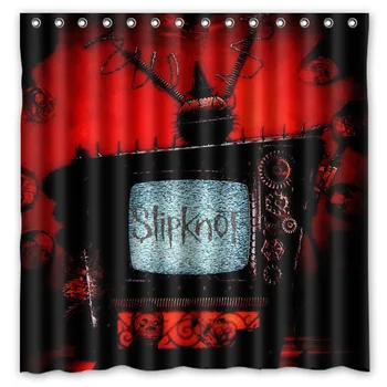 Slipknot Bath Shower Curtain 180x180cm Fashional Waterproof Polyester Bathroom Curtains Include 12 White Hooks
Slipknot Bath Shower Curtain 180x180cm Fashional Waterproof Polyester Bathroom Curtains Include 12 White Hooks
