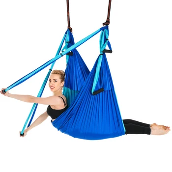 Fabric Anti-Gravity Yoga Hammock Yoga Flying Swing Aerial Traction Device Fitness Inversion Belts 6 Handles Pilates Body Shaping
Fabric Anti-Gravity Yoga Hammock Yoga Flying Swing Aerial Traction Device Fitness Inversion Belts 6 Handles Pilates Body Shaping