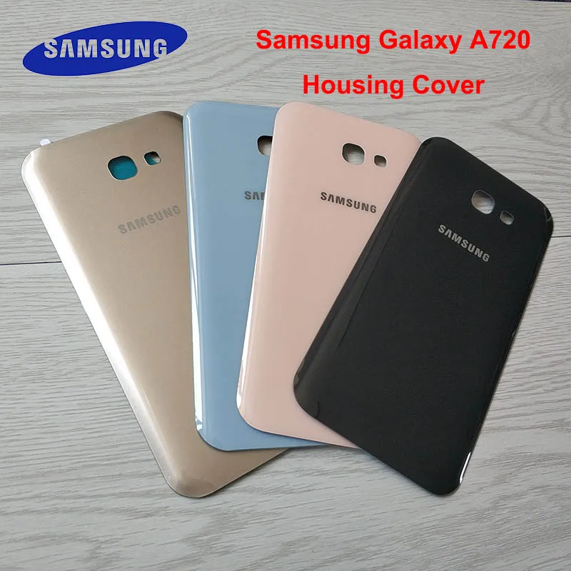 Original Samsung Galaxy A7 2017 A720 Cover Back Battery Glass Cover Rear Door Housing Cover Case Replacement for Galaxy A7 A720F
Original Samsung Galaxy A7 2017 A720 Cover Back Battery Glass Cover Rear Door Housing Cover Case Replacement for Galaxy A7 A720F