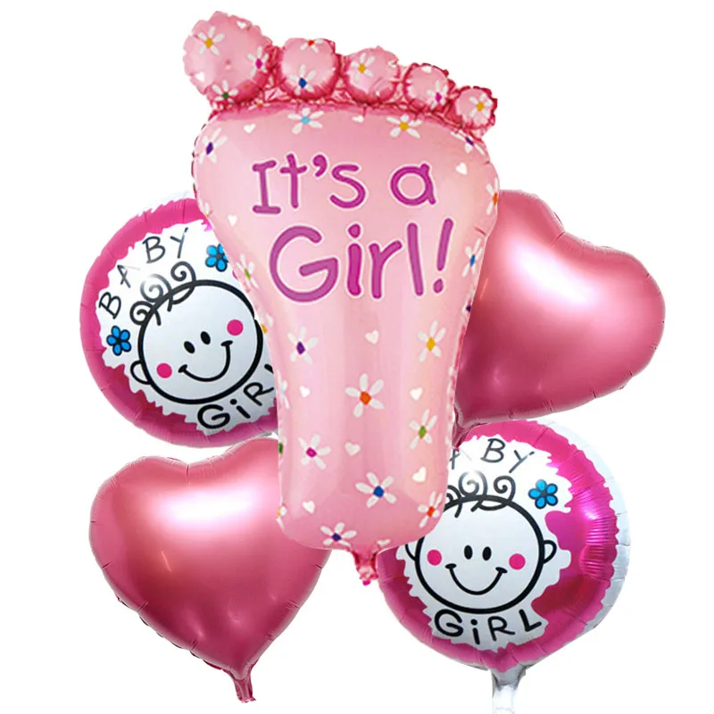 5pcs pink blue Baby Feet Foil Balloons Happy Birthday balloons inflatable helium balloon air balls baby shower party supplies
5pcs pink blue Baby Feet Foil Balloons Happy Birthday balloons inflatable helium balloon air balls baby shower party supplies