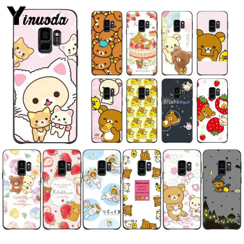 Yinuoda Rilakkuma Cover Black Soft Shell Phone Case for Samsung Galaxy S9 plus S7 edge S6 edge plus S5 S8 plus case
Yinuoda Rilakkuma Cover Black Soft Shell Phone Case for Samsung Galaxy S9 plus S7 edge S6 edge plus S5 S8 plus case