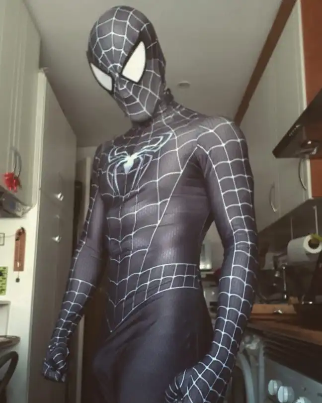 Black Raimi Amazing SPIDERMAN PS4 SUIT Spiderman Homecoming costumes Halloween 3D Print spider-man zentai cosplay suit
Black Raimi Amazing SPIDERMAN PS4 SUIT Spiderman Homecoming costumes Halloween 3D Print spider-man zentai cosplay suit