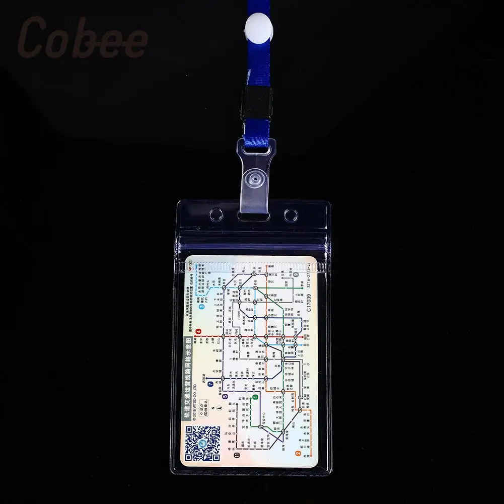 Portable ID Card Case Enclosed Transparent ID Card Holder Protector Premium ID Card Cover Card Sleeve 
Portable ID Card Case Enclosed Transparent ID Card Holder Protector Premium ID Card Cover Card Sleeve