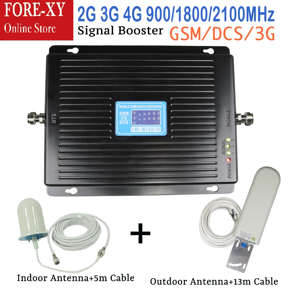 900MHz 1800MHz 2100MHz Repeater Mobile 2g Cell Phone Amplifier 3g Signal Repeater Booster for cell phone booster kits
900MHz 1800MHz 2100MHz Repeater Mobile 2g Cell Phone Amplifier 3g Signal Repeater Booster for cell phone booster kits