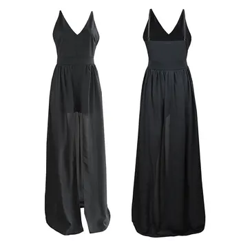 Fashion Autumn Summer Women Jumpsuit Bodycon Loose Bodysuit Chiffon Sleeveless Casual Women See Through Playsuits Plus Size
Fashion Autumn Summer Women Jumpsuit Bodycon Loose Bodysuit Chiffon Sleeveless Casual Women See Through Playsuits Plus Size