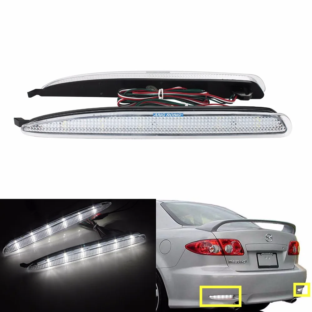 ANGRONG For Mazda6 03-08 24 LED Rear Bumper Reflector Clear Lens Tail Brake Light For Mazda6 MPS Atenza(CA172)
ANGRONG For Mazda6 03-08 24 LED Rear Bumper Reflector Clear Lens Tail Brake Light For Mazda6 MPS Atenza(CA172)