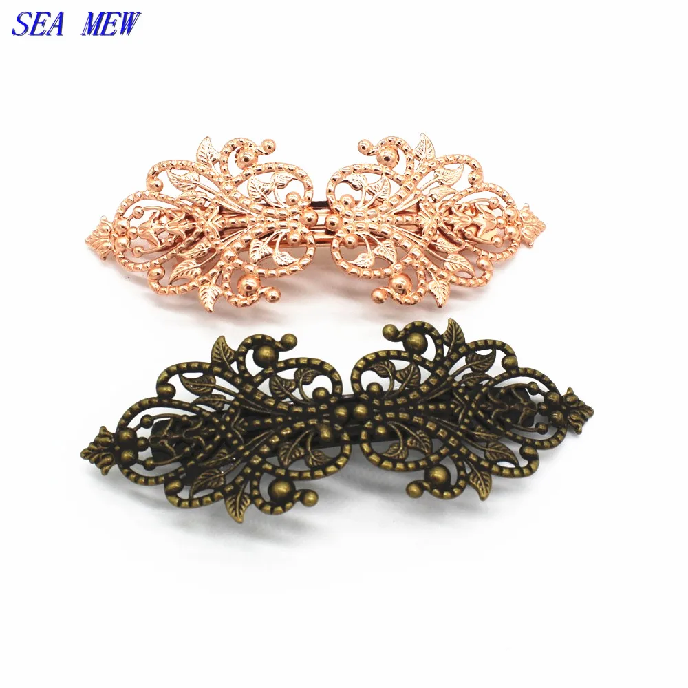 10 PCS 7 Colors Plated Hairpin Vintage Metal Copper Flowers Hairgrip Hairwear Jewelry For Women Hair Decorations
10 PCS 7 Colors Plated Hairpin Vintage Metal Copper Flowers Hairgrip Hairwear Jewelry For Women Hair Decorations