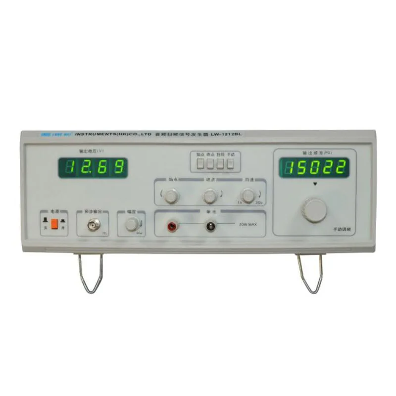 LW-1212BL sine wave digital audio signal sweep generator 20W 20Hz low frequency signal generator sweeper
LW-1212BL sine wave digital audio signal sweep generator 20W 20Hz low frequency signal generator sweeper