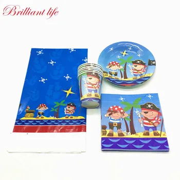 New Sale 23pcs/lot Disney Little Pirate Theme Children Boy Birthday Party Paper Cup Plate Napkin Theme Party Cartoon Tablecloth
New Sale 23pcs/lot Disney Little Pirate Theme Children Boy Birthday Party Paper Cup Plate Napkin Theme Party Cartoon Tablecloth