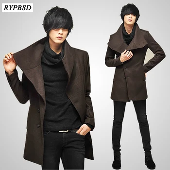 Men's Wool Jackets Spring Autumn Brand Men Woolen Coats Middle Long Jackets And Coats Mens Warm Wool Overcoat Size 2XL
Men's Wool Jackets Spring Autumn Brand Men Woolen Coats Middle Long Jackets And Coats Mens Warm Wool Overcoat Size 2XL
