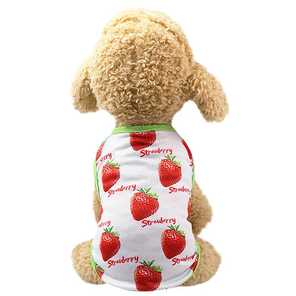 New Arrival Pet Clothes 2018 Pet Couples Dress Puppy Dog Prince Lovely Pineapple/Strawberry Vest Cheap Pet Clothes For Dogs
New Arrival Pet Clothes 2018 Pet Couples Dress Puppy Dog Prince Lovely Pineapple/Strawberry Vest Cheap Pet Clothes For Dogs