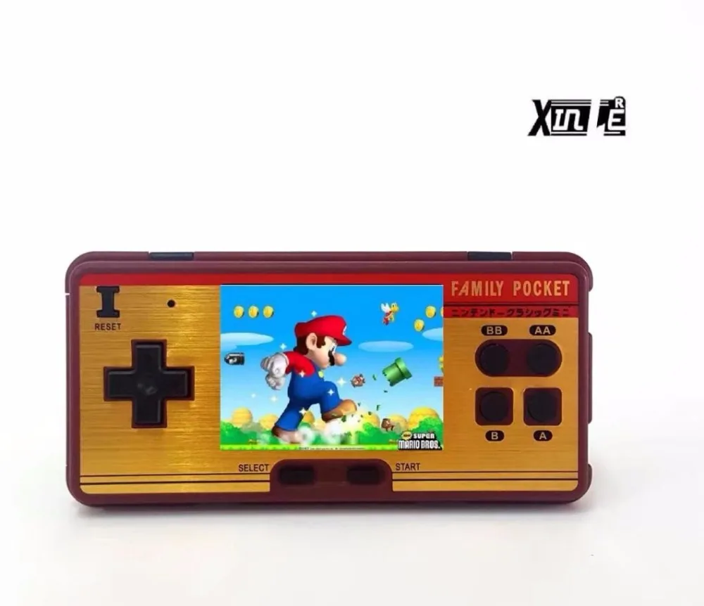 Mini Retro Portable Handheld Game Player Family Pocket Built in 638 Games 8 Bit Portable Video Console Durable Best Gift