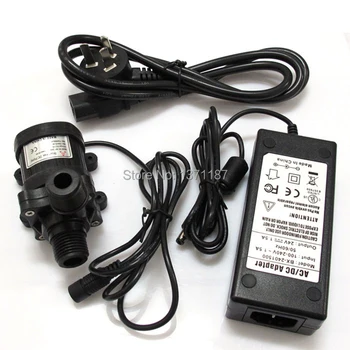 Small Water Pump 24V+ Power Adapter for Water Circulation Aquarium Car Washing Fountain Irrigation, Submersible,960LPH 6M
Small Water Pump 24V+ Power Adapter for Water Circulation Aquarium Car Washing Fountain Irrigation, Submersible,960LPH 6M