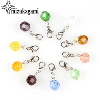 Round Ball Crystal Charms 20pcs/lot 10MM Birthstone Floating Pendant With Lobster Clasp For Magnetic Locket
Round Ball Crystal Charms 20pcs/lot 10MM Birthstone Floating Pendant With Lobster Clasp For Magnetic Locket
