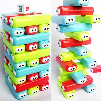 Cartoon Stacker Tower Board Game Plastic Children Educational Stacking Toys Bricks Kids Table Puzzle Interactive Challenge Game
Cartoon Stacker Tower Board Game Plastic Children Educational Stacking Toys Bricks Kids Table Puzzle Interactive Challenge Game