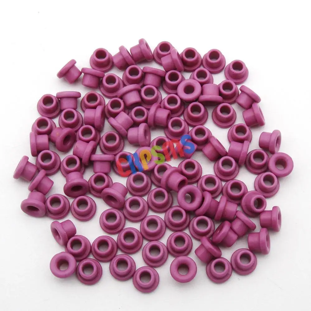 

100PCS #HB230751 TAKE UP LEVER THREAD GUIDE EYELET (PURPLE) FOR Barudan