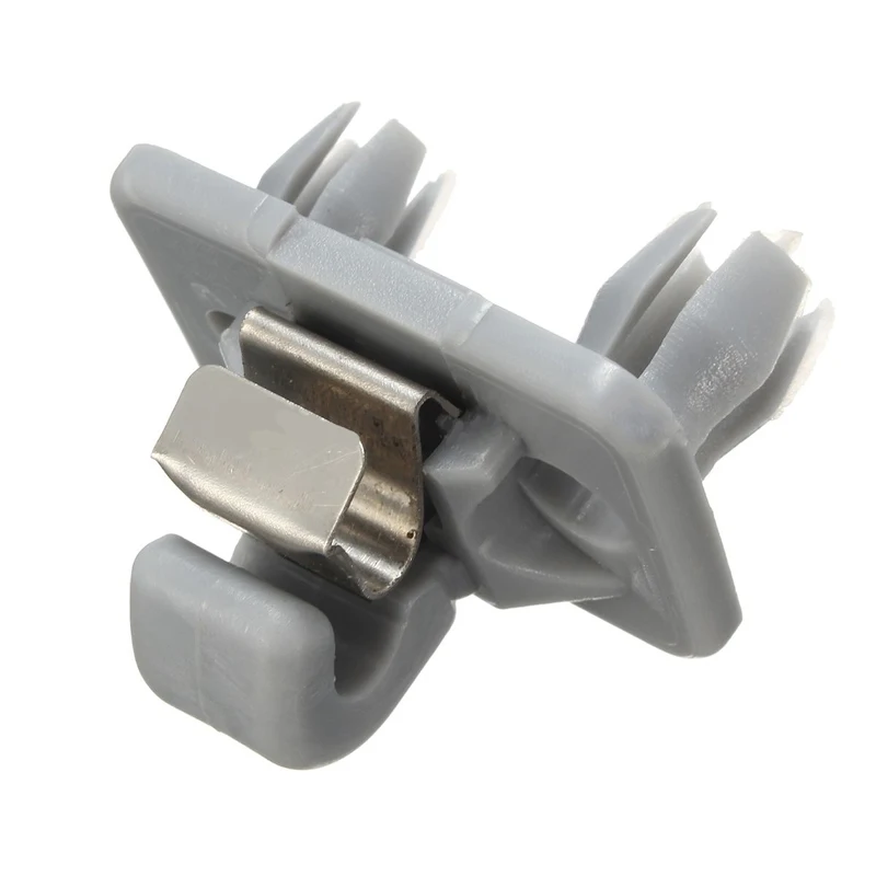 New Car Interior Grey Sun Visor Clip Holder Hook for A1-A5 Q3 Q5 TT Roadster New