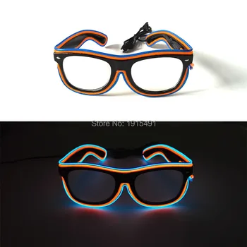 High-quality Holiday Lighting Sparkling Neon Led Cold Light Sunglasses with Function of Sound Active and Flashing for Carnival
High-quality Holiday Lighting Sparkling Neon Led Cold Light Sunglasses with Function of Sound Active and Flashing for Carnival