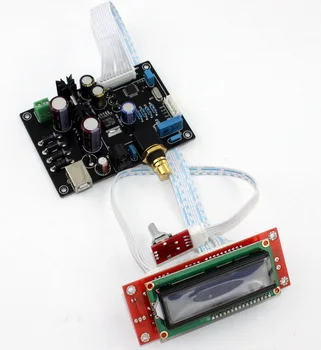 

Assembled AK4118 fiber coaxial receiver board with screen,Want good quality, please choose us