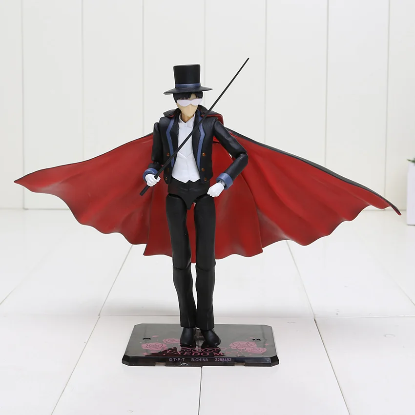 Japanese Anime Sailor Moon SHFiguarts Tuxedo Mask Chiba Mamoru 20th Action Figure PVC Collection figures toys for Kids
Japanese Anime Sailor Moon SHFiguarts Tuxedo Mask Chiba Mamoru 20th Action Figure PVC Collection figures toys for Kids