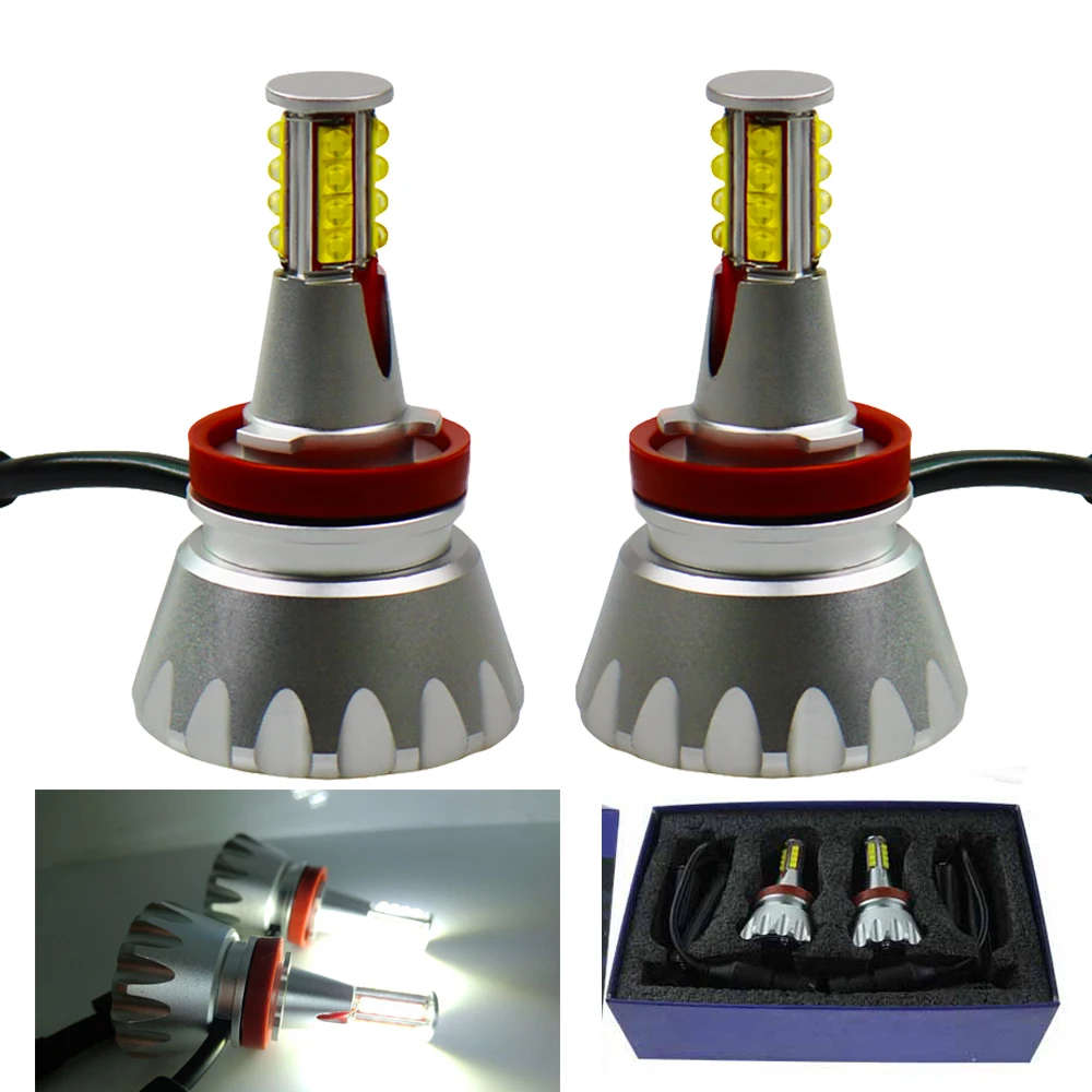 2pcs 160W E92 H8 LED Replace HID Bulb 6000k Angel Eyes Light For BMW E81 E82 E88 E87LCT E90 E90LCT E91LCT E93 E60LC E61LCT F01
2pcs 160W E92 H8 LED Replace HID Bulb 6000k Angel Eyes Light For BMW E81 E82 E88 E87LCT E90 E90LCT E91LCT E93 E60LC E61LCT F01