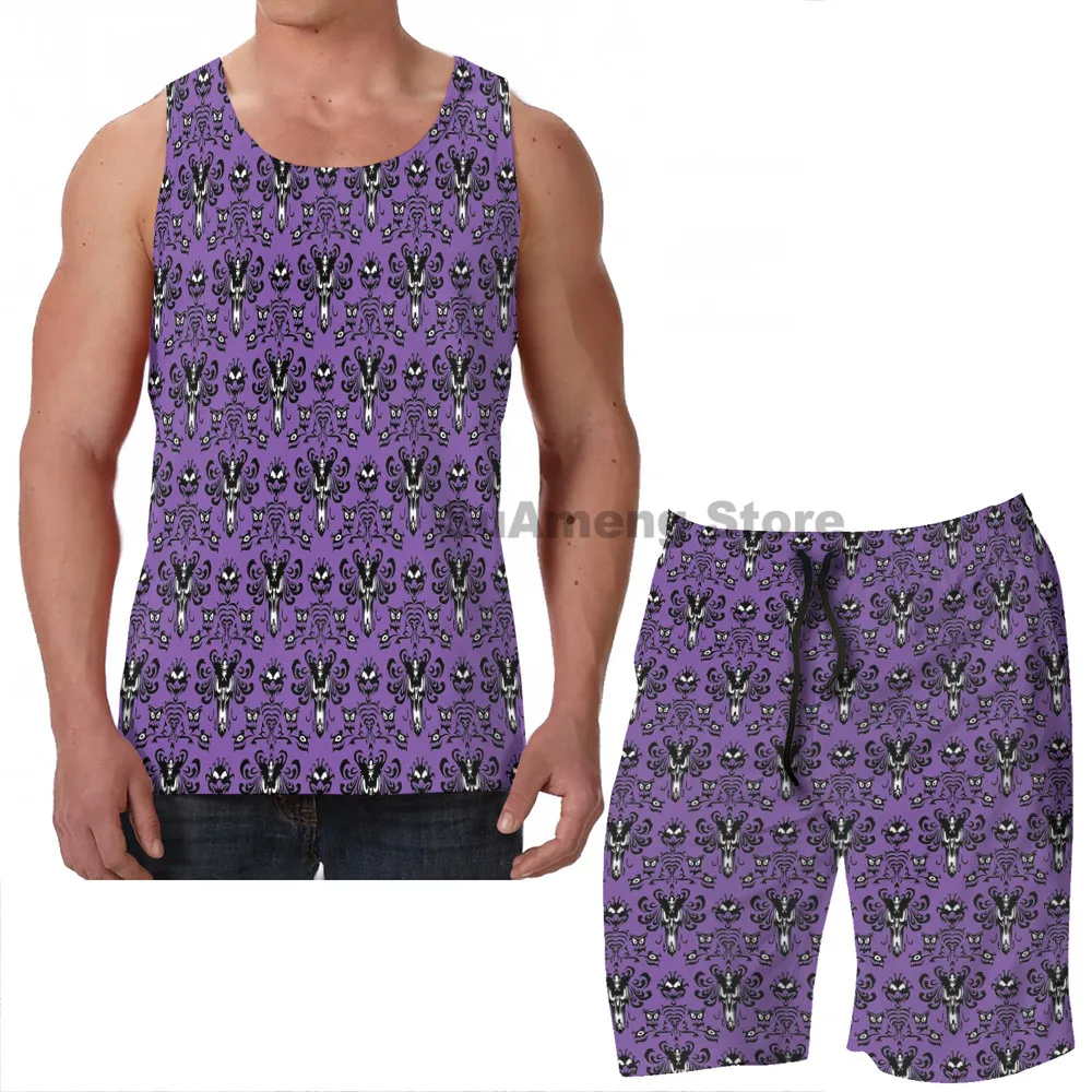 Summer funny print men Tank Tops Women Haunted Mansion Wallpaper men Board beach shorts women sets fitness sleeveless vest
Summer funny print men Tank Tops Women Haunted Mansion Wallpaper men Board beach shorts women sets fitness sleeveless vest