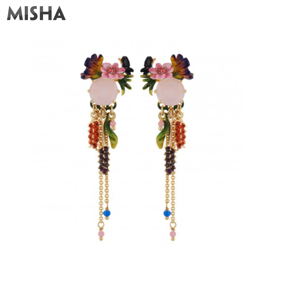 MISHA Vintage Long Tassels Earrings For Women Party Stud Earring Jewelry High Quality Enamel Glaze Ladies Jewelry Gift L470
MISHA Vintage Long Tassels Earrings For Women Party Stud Earring Jewelry High Quality Enamel Glaze Ladies Jewelry Gift L470
