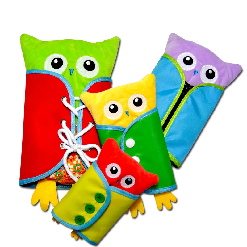 Toddler Montessori Dress Toy Cartoon 4Pcs Owls Zipper Toy Learn to Dress Montessori Life Educational Toys for Girls Boys 2-4 Old
Toddler Montessori Dress Toy Cartoon 4Pcs Owls Zipper Toy Learn to Dress Montessori Life Educational Toys for Girls Boys 2-4 Old