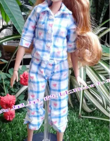 1 Set Long Sleeves Pajamas Sleeping Wear for Blyth doll Bedroom Blouse Pants Outfit Night Clothes For Barbie
1 Set Long Sleeves Pajamas Sleeping Wear for Blyth doll Bedroom Blouse Pants Outfit Night Clothes For Barbie