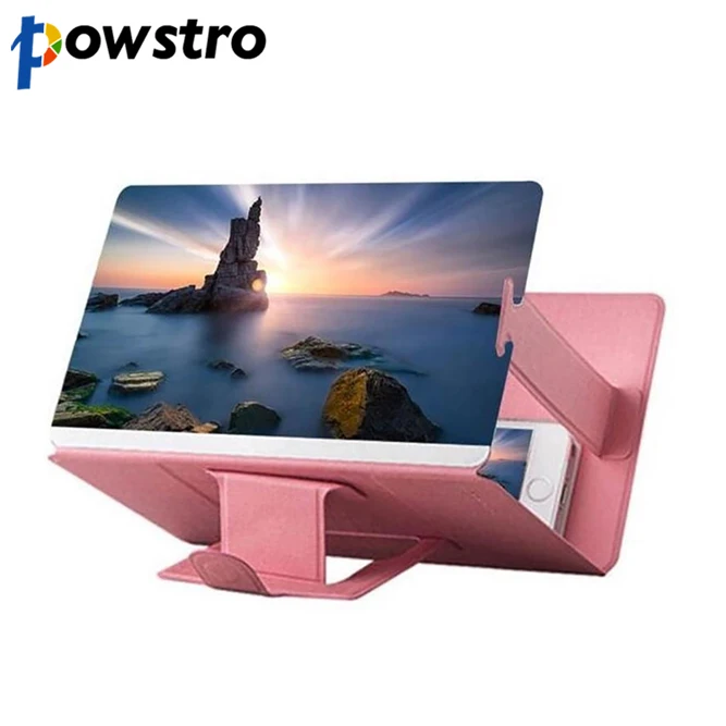 Powstro 3D Screen HD Universal Mobile Phone Holder Amplifier Magnifying Glass Stand Bracket Holder For Universal Cell Phones
Powstro 3D Screen HD Universal Mobile Phone Holder Amplifier Magnifying Glass Stand Bracket Holder For Universal Cell Phones
