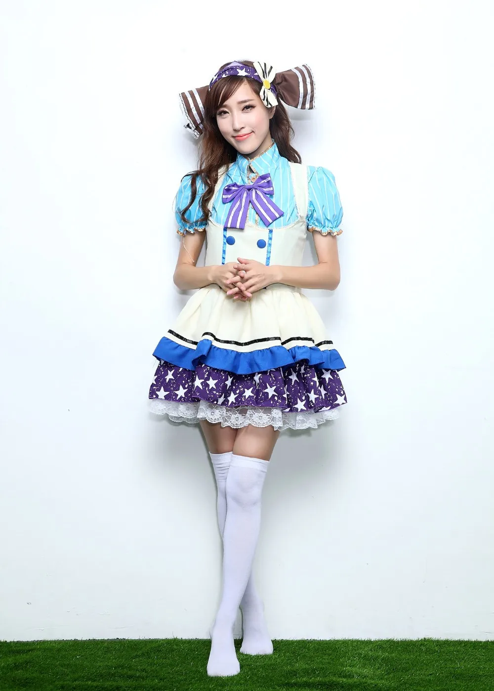 Love Live Sonoda Umi Lolita Cosplay Costumes Girls Fancy Candy Maid Dress School Uniform For Student Japan Cosplay Cloth
Love Live Sonoda Umi Lolita Cosplay Costumes Girls Fancy Candy Maid Dress School Uniform For Student Japan Cosplay Cloth