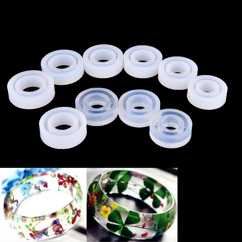 Circle Design Silicone Mold for ring Jewelry Making Tool Transparent DIY Silicon Round Shape Ring Mold Mould epoxy resin mold
Circle Design Silicone Mold for ring Jewelry Making Tool Transparent DIY Silicon Round Shape Ring Mold Mould epoxy resin mold