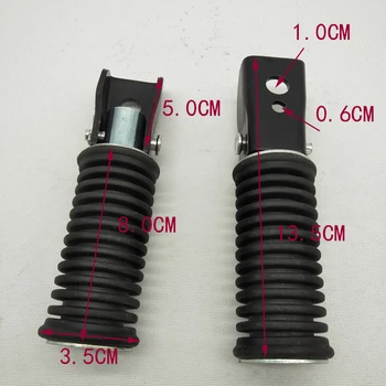 A285 2pcs Foot Pegs Motorcycle Rubber Rear Pillion Footrest Foot Pegs Motorcycle Accessories For GN125 Back Rear Foot Pegs Pedal
A285 2pcs Foot Pegs Motorcycle Rubber Rear Pillion Footrest Foot Pegs Motorcycle Accessories For GN125 Back Rear Foot Pegs Pedal