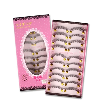 10 Pair Winged Handmade Dense Thick Natural Long False Eyelashes Fake Eyelash Eye Lashes Voluminous Makeup
10 Pair Winged Handmade Dense Thick Natural Long False Eyelashes Fake Eyelash Eye Lashes Voluminous Makeup