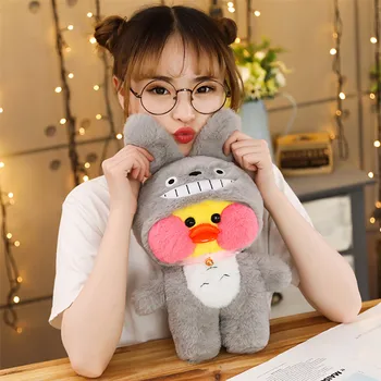 30cm Kawaii LaLafanfan Cafe Duck Plush Toy Cartoon Duck Stuffed Doll With Animal Clothes Kids Toys Birthday Gift for Children
30cm Kawaii LaLafanfan Cafe Duck Plush Toy Cartoon Duck Stuffed Doll With Animal Clothes Kids Toys Birthday Gift for Children